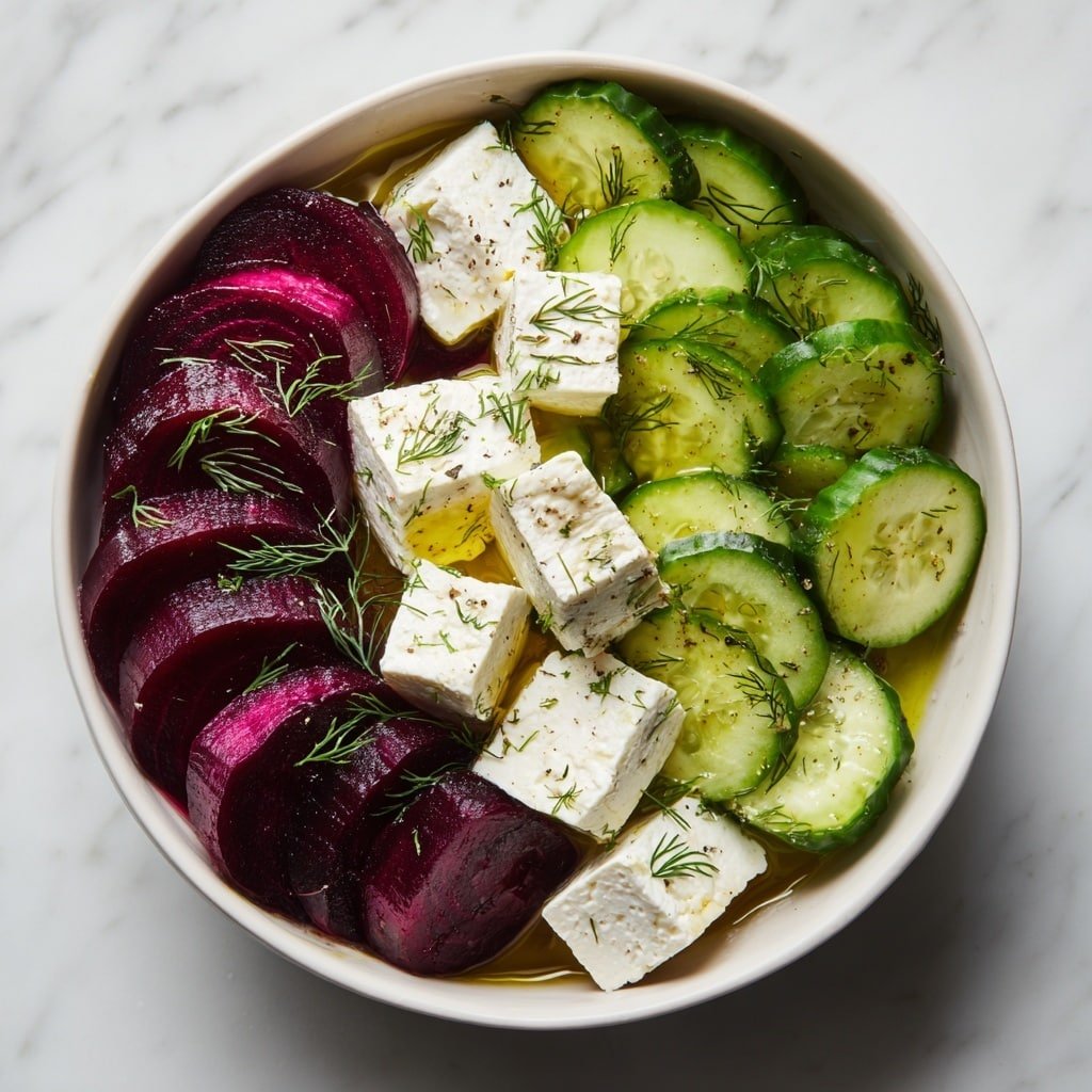 Beet Salad with Feta and Dill Recipe - Article Image 2 — Beet Salad with Feta and Dill, healthy beet salad, beginner-friendly beet salad, quick beet salad recipe, flavorful vegetable salad