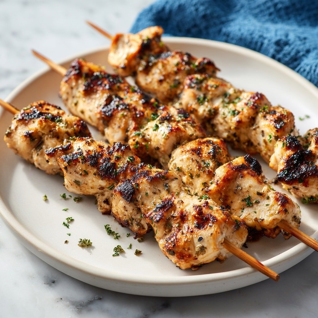 Garlic Butter Chicken Spiedini Recipe - Article Image 2 — Garlic Butter Chicken Spiedini, chicken skewer recipes, grilled chicken with garlic and lemon, Italian-inspired chicken dishes, easy summer chicken dinner