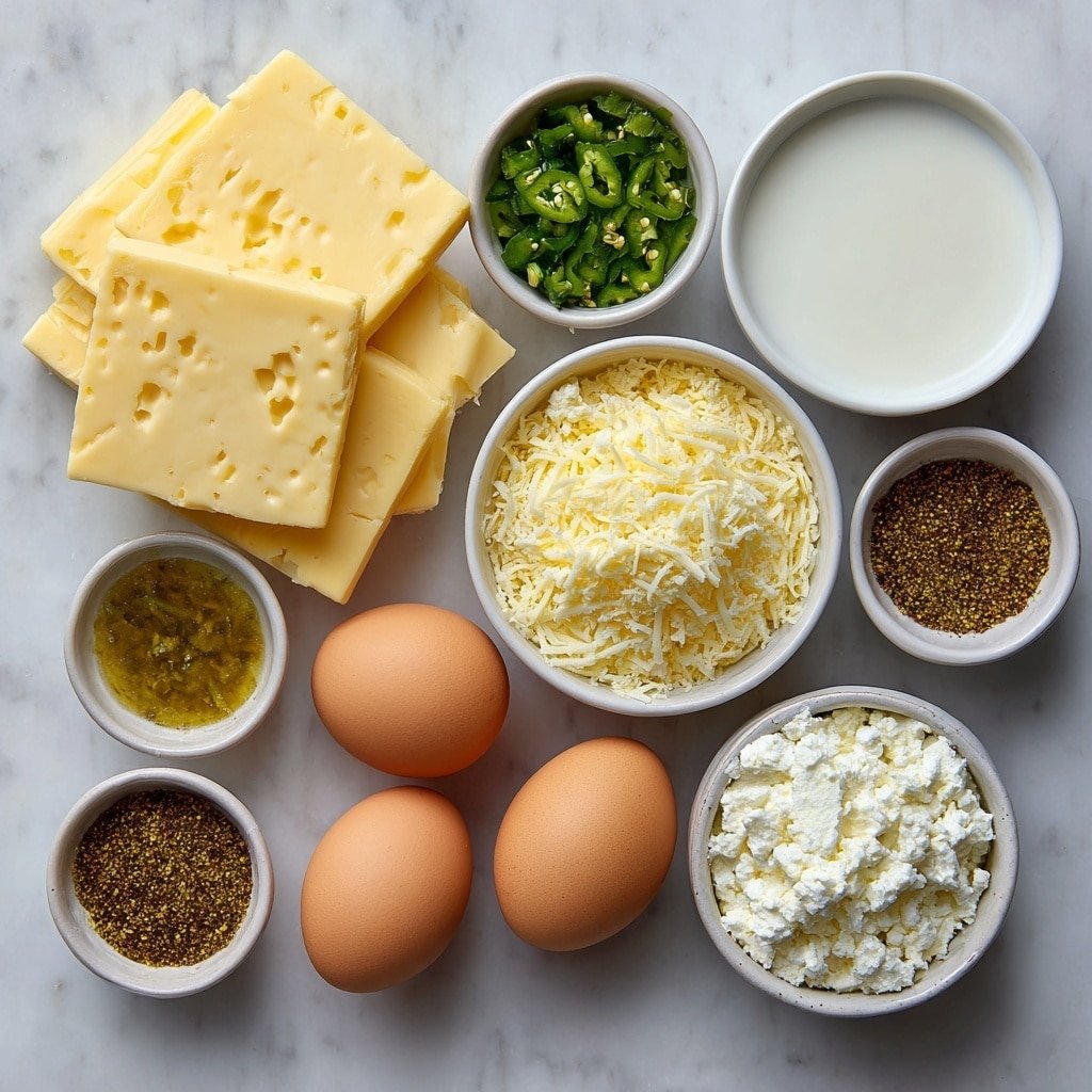 Creamy Mexican White Cheese Dip Recipe - Ingredients Image — Creamy Mexican White Cheese Dip, Mexican cheese dip recipe, cheesy Mexican dip, warm white cheese dip, easy Mexican appetizer