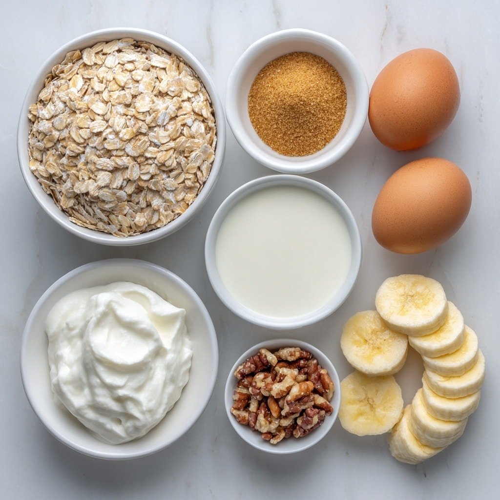 Brown Sugar Overnight Oats Recipe - Ingredients Image — Brown Sugar Overnight Oats, healthy overnight oats recipes, easy breakfast ideas, quick morning oats, comforting breakfast recipes