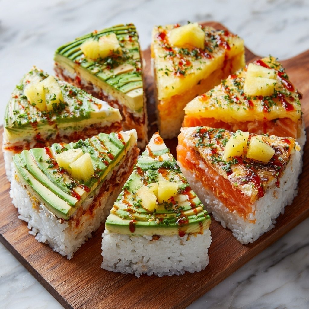 Baked Salmon Sushi Casserole Recipe - Article Image 1 — Baked Salmon Sushi Casserole, salmon sushi bake, baked salmon casserole, sushi-inspired salmon dish, comforting salmon dinner