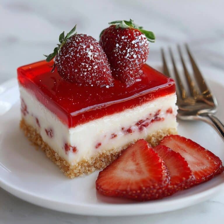 Strawberry Japanese Cheesecake Recipe