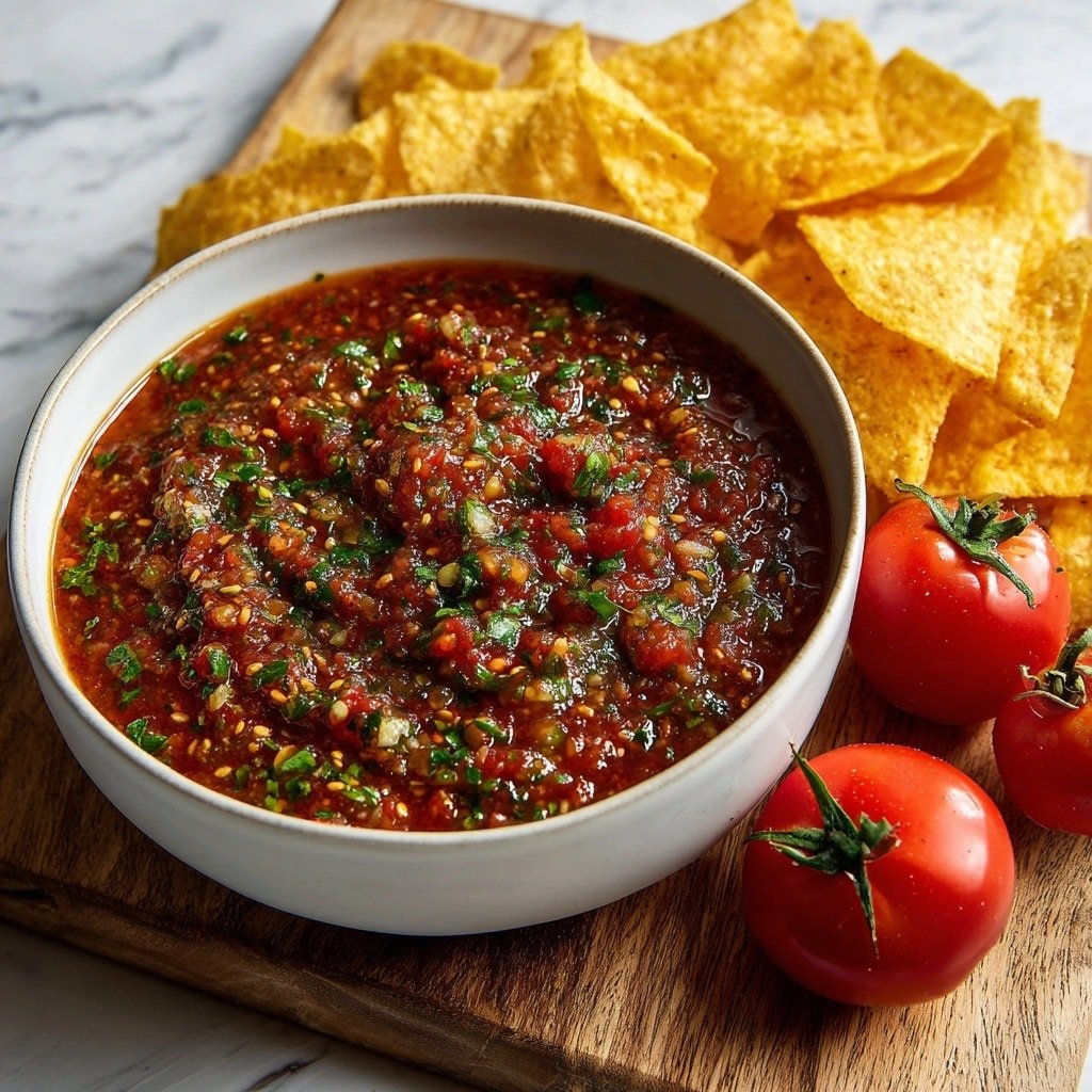 Mexican Salsa Roja Recipe - Article Image 1 — Mexican Salsa Roja, Mexican Salsa Roja recipe, homemade Salsa Roja, authentic Mexican salsa, spicy Salsa Roja
