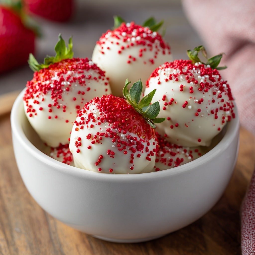 Strawberry Cake Balls with White Chocolate Coating Recipe - Article Image 1 — Strawberry Cake Balls with White Chocolate Coating, strawberry cake balls, white chocolate cake truffles, easy strawberry dessert, festive cake ball recipe