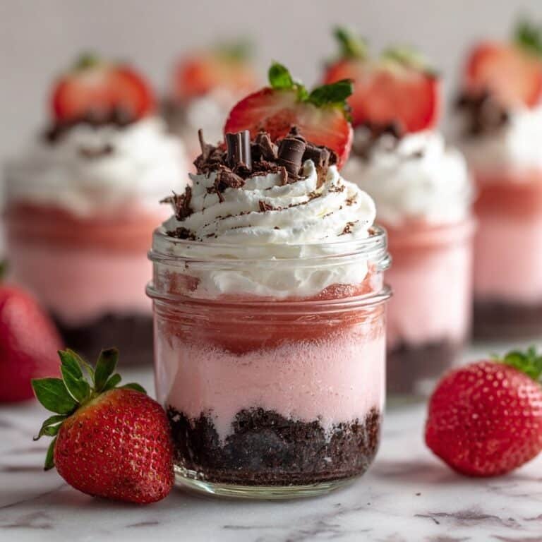 Chocolate Strawberry Mousse Parfaits Recipe