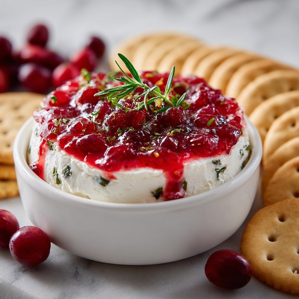 Cranberry Cream Cheese Dip Recipe - Article Image 1 — Cranberry Cream Cheese Dip, cranberry cream cheese dip recipe, easy cranberry dip, holiday dip recipes, quick cheese fruit dip