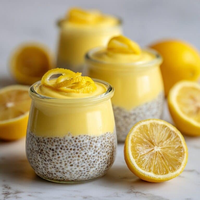 Lemon Chia Seed Pudding Recipe