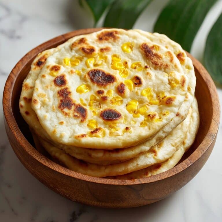 Venezuelan Sweet Corn Cachapas Recipe