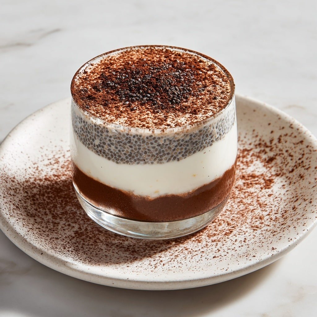 Chocolate Espresso Chia Pudding Recipe - Article Image 2 — Chocolate Espresso Chia Pudding, chocolate espresso healthy dessert, quick chia pudding with coffee, creamy chia pudding recipes, coffee-flavored breakfast ideas