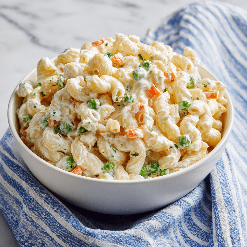 Dolly Parton's Macaroni Salad Recipe - Article Image 2 — Dolly Parton's Macaroni Salad, Southern macaroni salad, easy macaroni salad recipe, creamy macaroni salad, classic picnic side dish