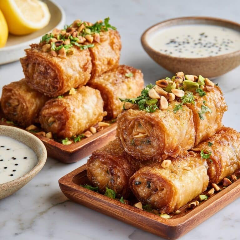 Msakhan Chicken Egg Rolls Recipe