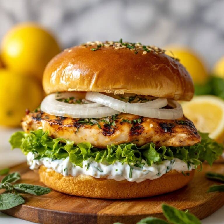 Healthy Chicken Burgers Recipe
