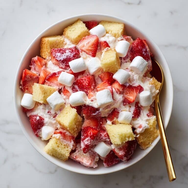 Strawberry Shortcake Fluff Salad Recipe