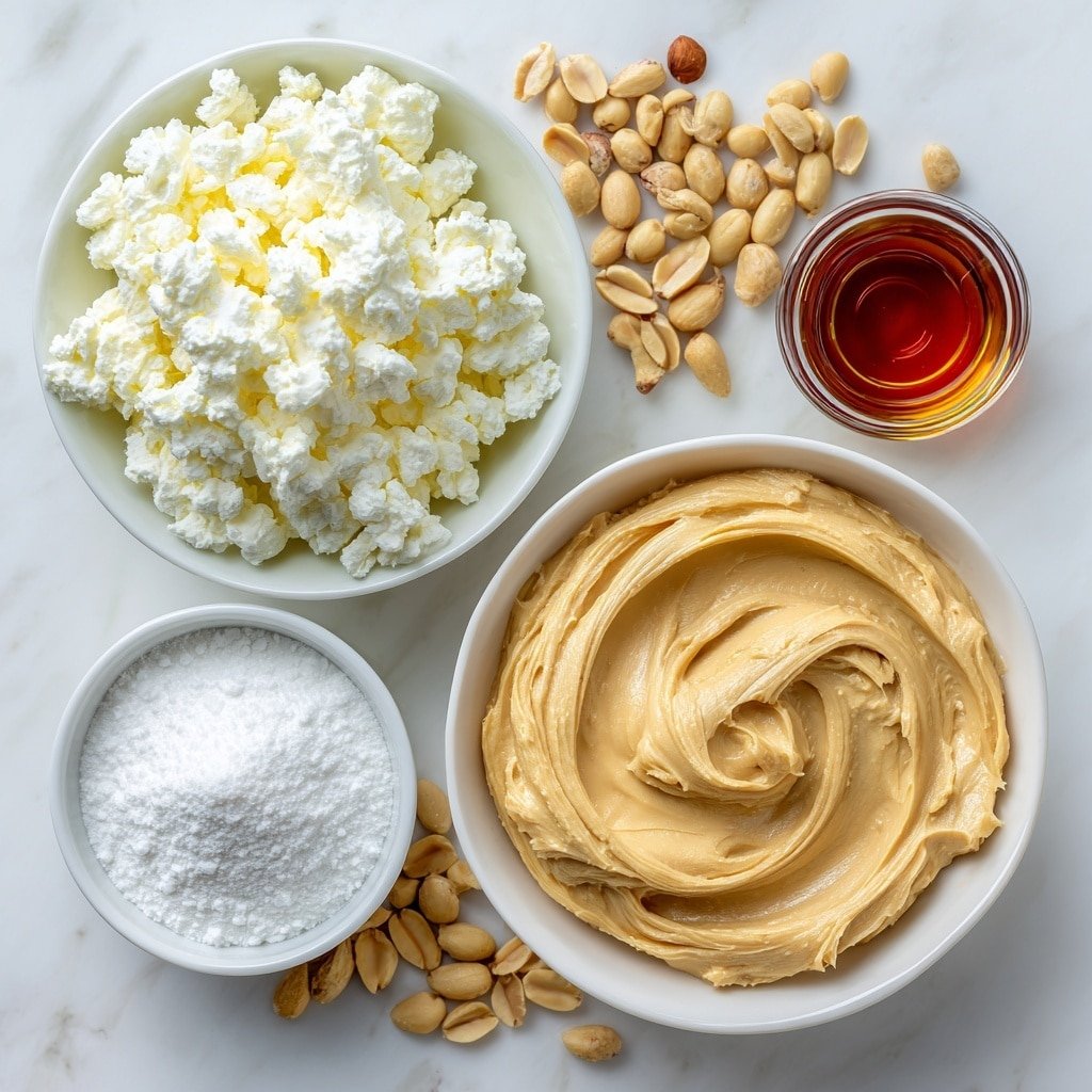 Peanut Butter Mousse with Crunchy Peanuts Recipe - Ingredients Image — Peanut Butter Mousse without the Word Recipe, peanut butter mousse, crunchy peanut dessert, easy peanut mousse, nutty creamy dessert