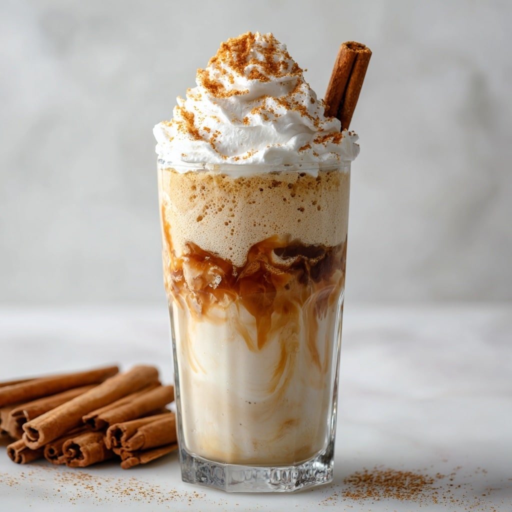 Cinnamon Roll Protein Shake Recipe - Article Image 1 — Cinnamon Roll Protein Shake, healthy cinnamon roll shake, protein smoothie with cinnamon, comforting breakfast shake, easy nutritious morning drink