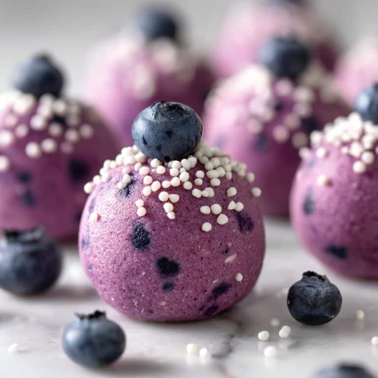 Blueberry Protein Cheesecake Bites Recipe