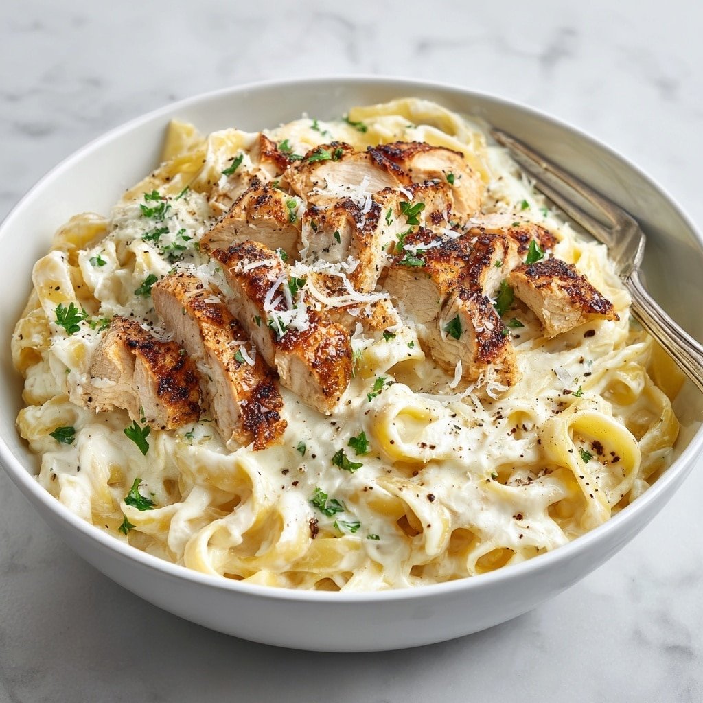 Chicken Carbonara Pasta Recipe - Article Image 2 — Chicken Carbonara Pasta, easy chicken pasta recipe, creamy carbonara sauce, comforting Italian pasta, quick dinner recipes