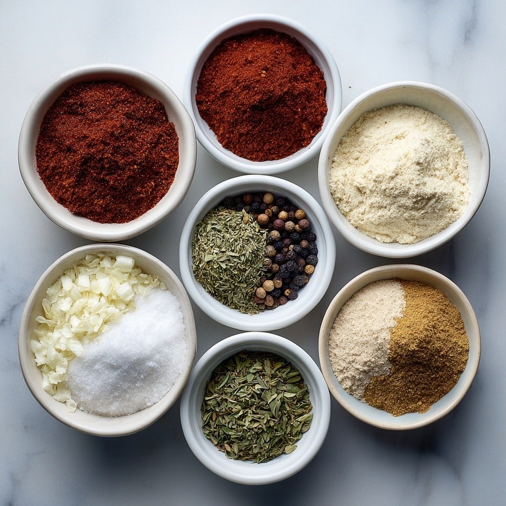 Bold and Spicy Seasoning Mix Recipe - Ingredients Image — Bold and Spicy Seasoning Mix Recipe, spicy seasoning blend, homemade spice mix, versatile seasoning for meats and veggies, flavorful seasoning mix