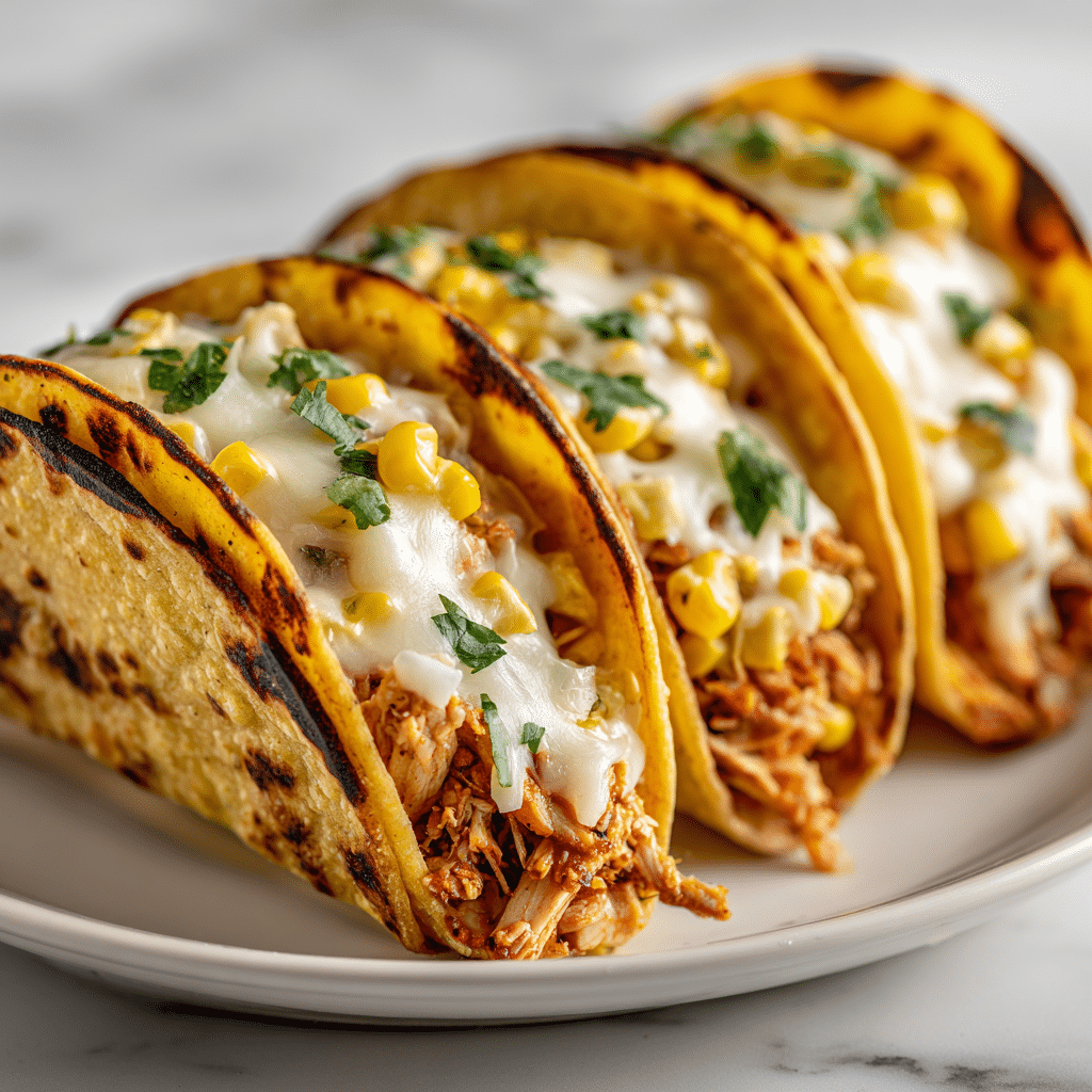 White Chicken Chili Tacos Recipe - Article Image 2 — White Chicken Chili Tacos, white chicken chili tacos, easy chicken tacos, comforting taco recipes, flavorful chicken tacos