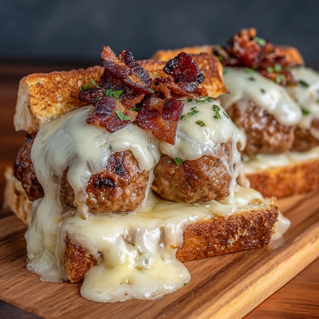 Bourbon BBQ Bacon Meatballs Recipe - Article Image 2 — Bourbon BBQ Bacon Meatballs, meatball recipes with bourbon, smoky bacon meatballs, easy BBQ meatball recipe, crowd-pleasing appetizer ideas