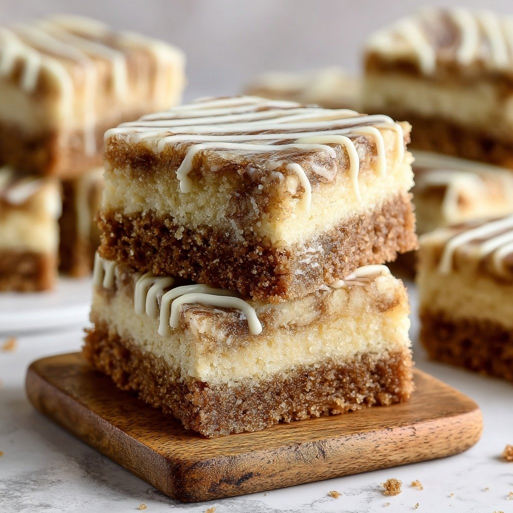 Cinnamon Roll Bliss Bars Recipe - Article Image 2 — Cinnamon Roll Bliss Bars, cinnamon roll bars, cinnamon dessert bars, quick cinnamon bar recipe, easy cinnamon roll treats