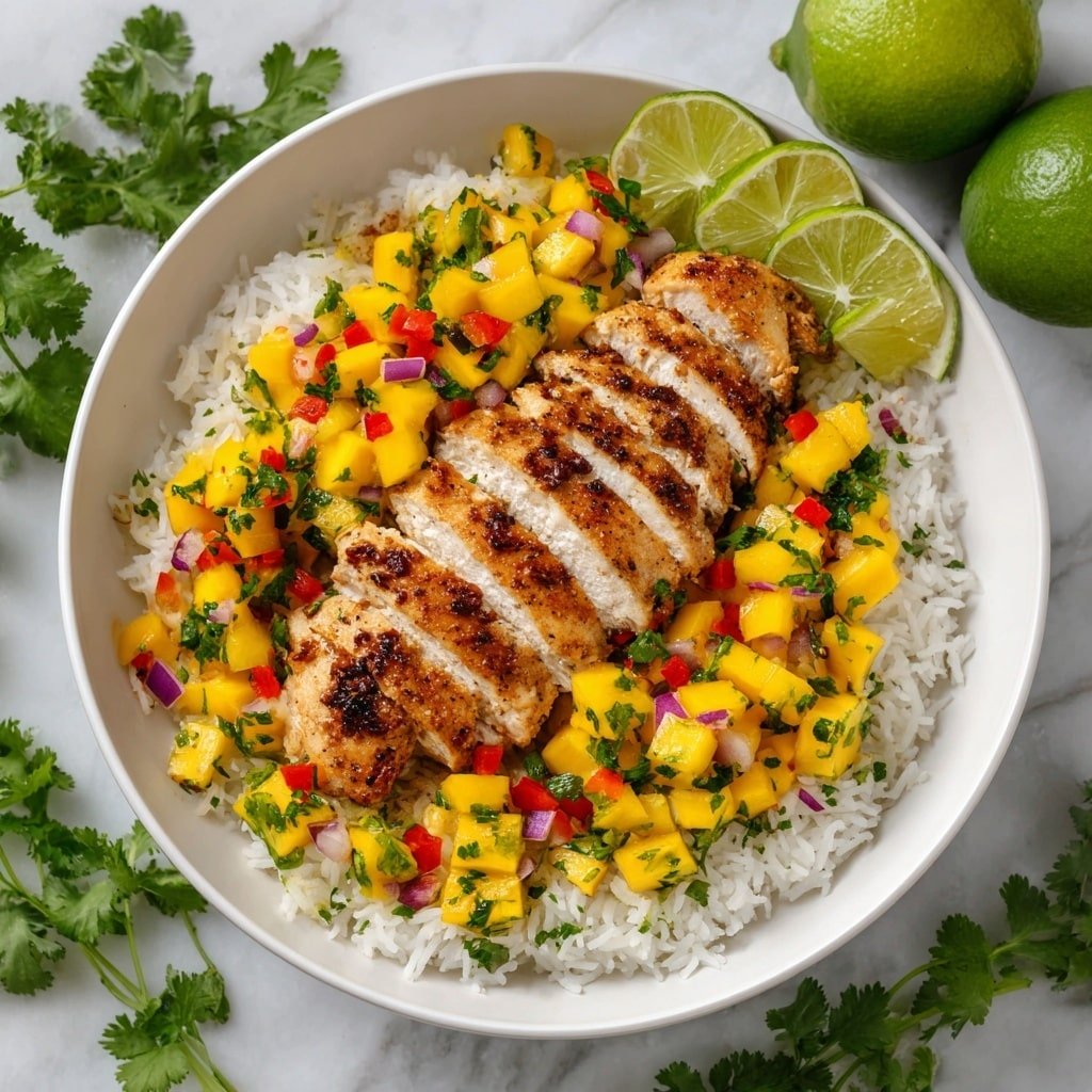 Grilled Chicken with Mango Salsa Recipe - Article Image 2 — Grilled Chicken with Mango Salsa, Grilled Chicken recipes, Mango salsa ideas, Easy grilled chicken dinner, Summery grilled chicken dish