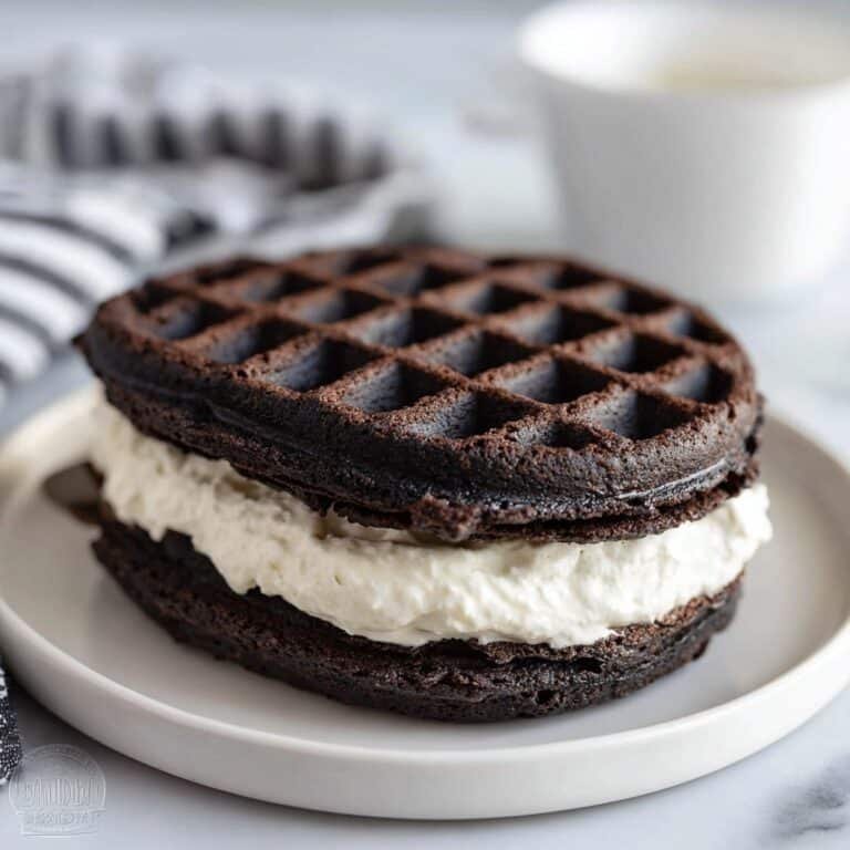Keto Oreo Chaffles Recipe