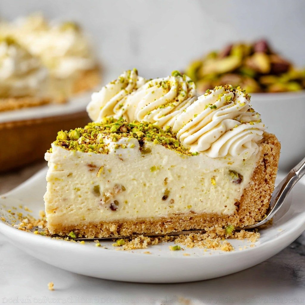 Pistachio Custard Pie Recipe