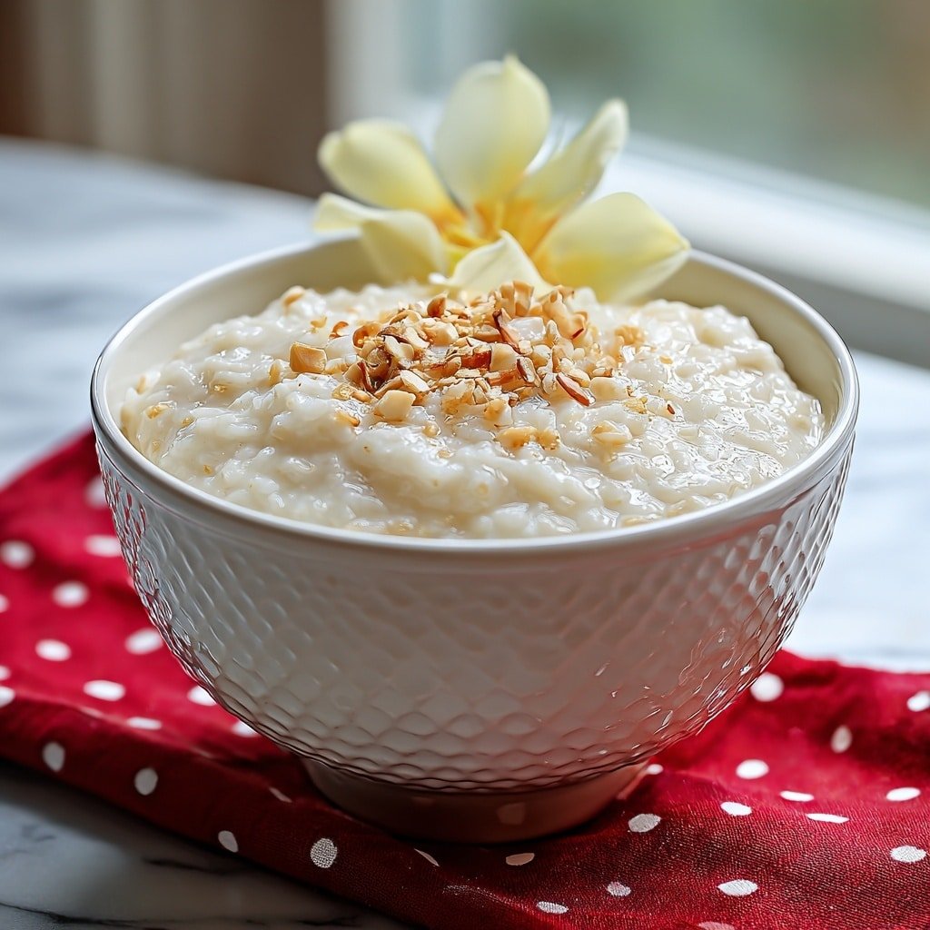 Creamy Hawaiian Coconut Rice Pudding Recipe