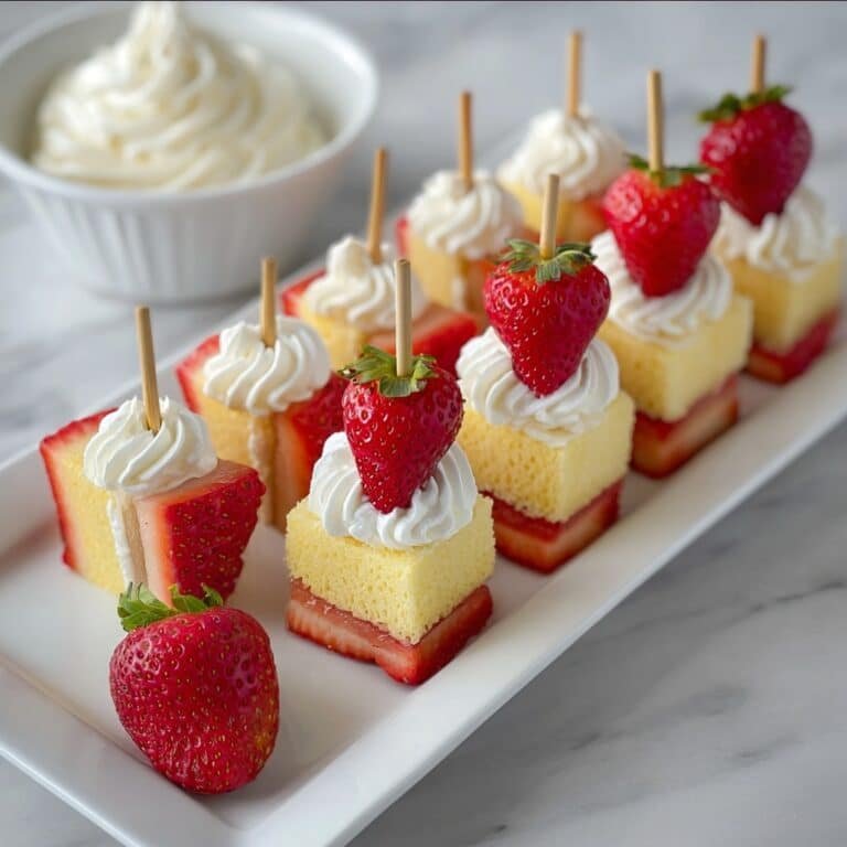 Strawberry Shortcake Kabobs Recipe