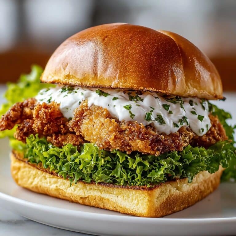 Cajun Crispy Chicken Sandwich with Garlic Aioli Recipe