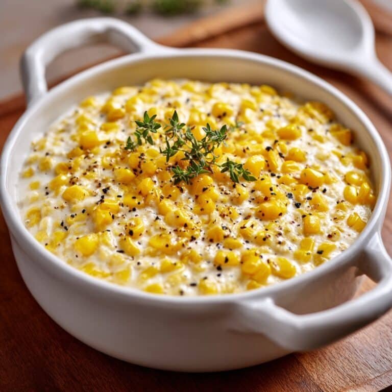 Creamed Corn with Fresh Corn Recipe