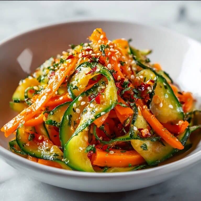 Crunchy Cucumber Carrot Salad Recipe