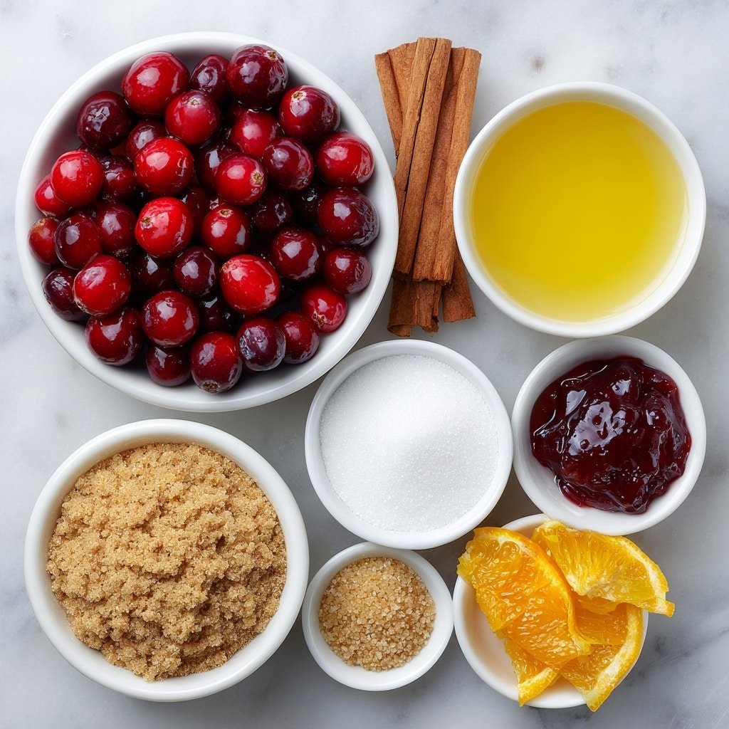 Joanna Gaines Cranberry Orange Sauce Recipe - Ingredients Image — Joanna Gaines Cranberry Orange Sauce, cranberry orange sauce recipe, holiday fruit condiment, homemade cranberry sauce, festive orange cranberry sauce