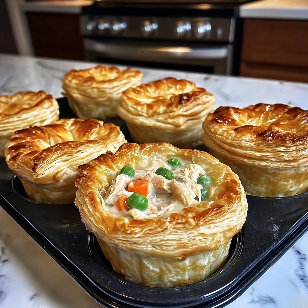 Easy Mini Chicken Pot Pies Recipe