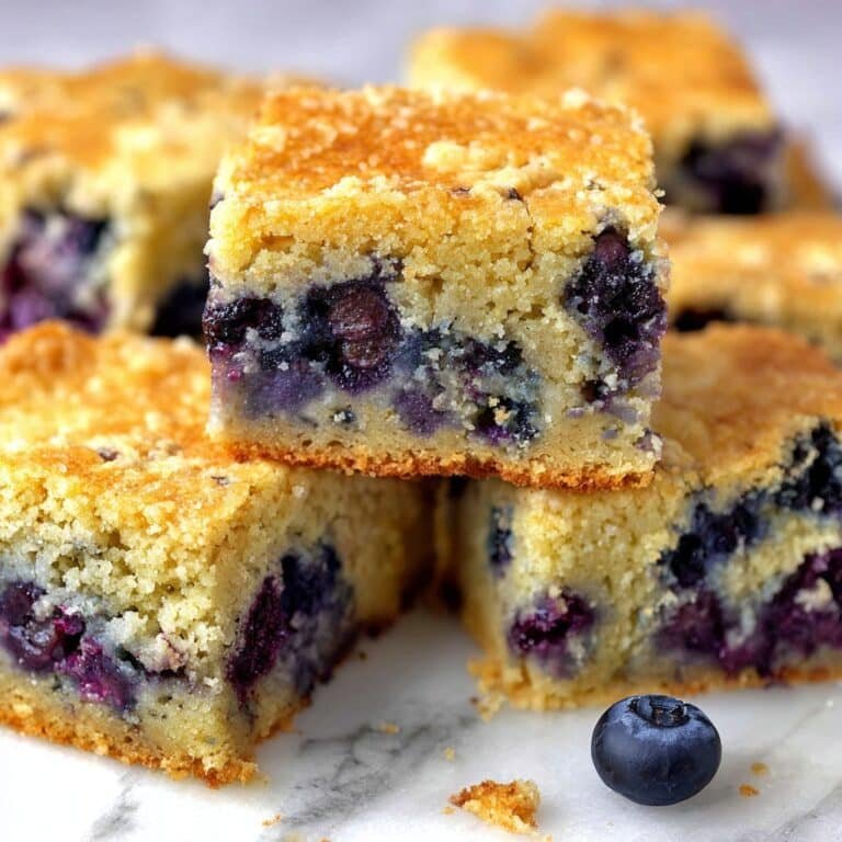 Healthy Yogurt Blueberry Breakfast Cake Recipe