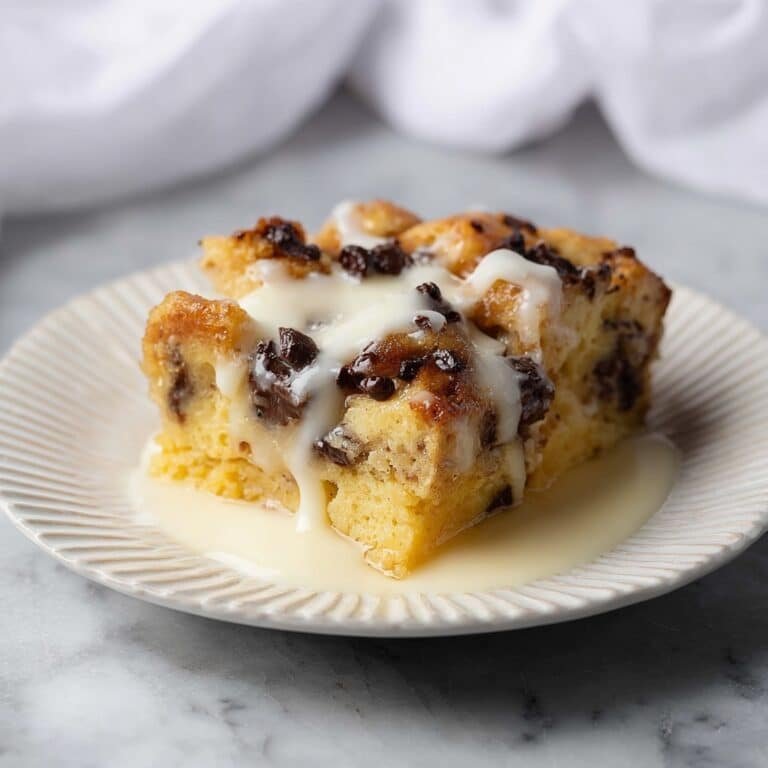 Tres Leches Bread Pudding with Chocolate Chips Recipe