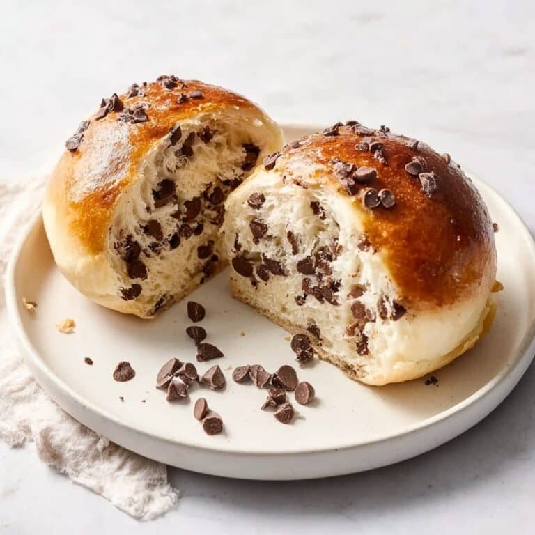 Fluffy Chocolate Chip Milk Buns Recipe