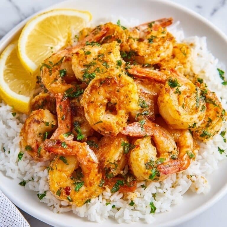 Air Fryer Garlic Butter Shrimp Recipe