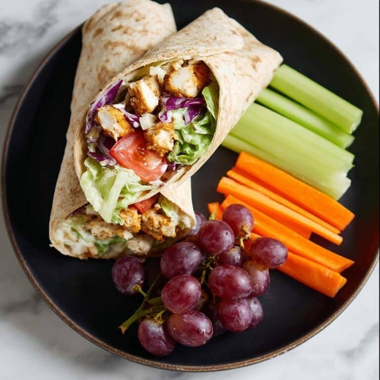 Honey Mustard Chicken Wraps Recipe