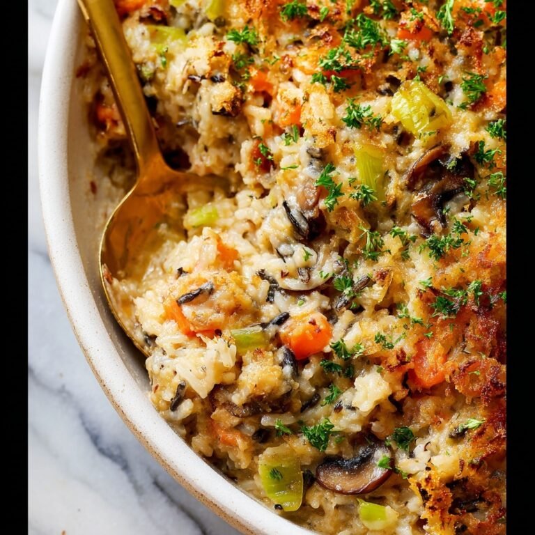 Creamy Chicken and Wild Rice Casserole Recipe