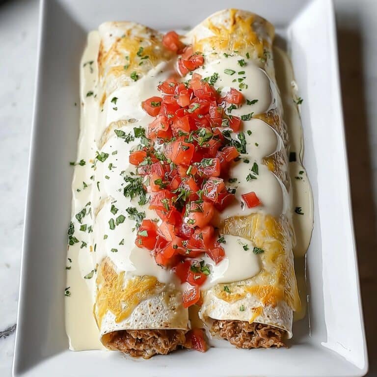 Creamy Chicken Enchiladas Recipe