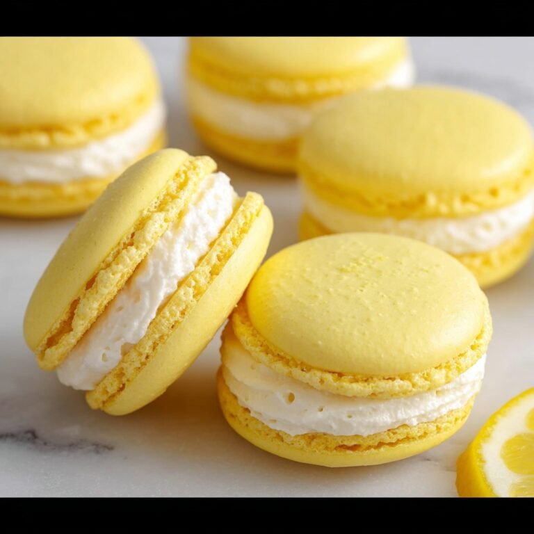 Lemon Macarons Recipe