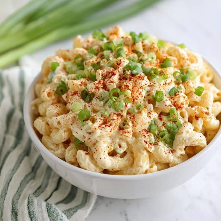 Creamy Deviled Egg Pasta Salad Recipe