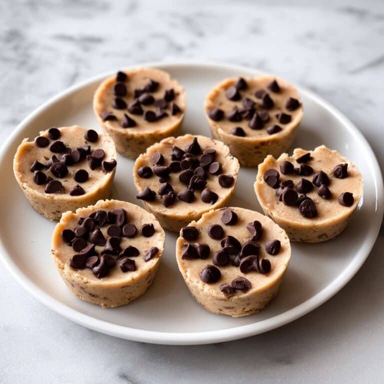 Peanut Butter Banana Cookie Dough Fudge Cups Recipe