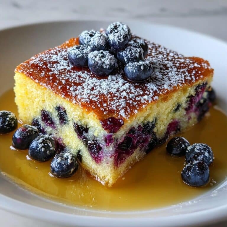 Blueberry Buttermilk Pancake Casserole Recipe