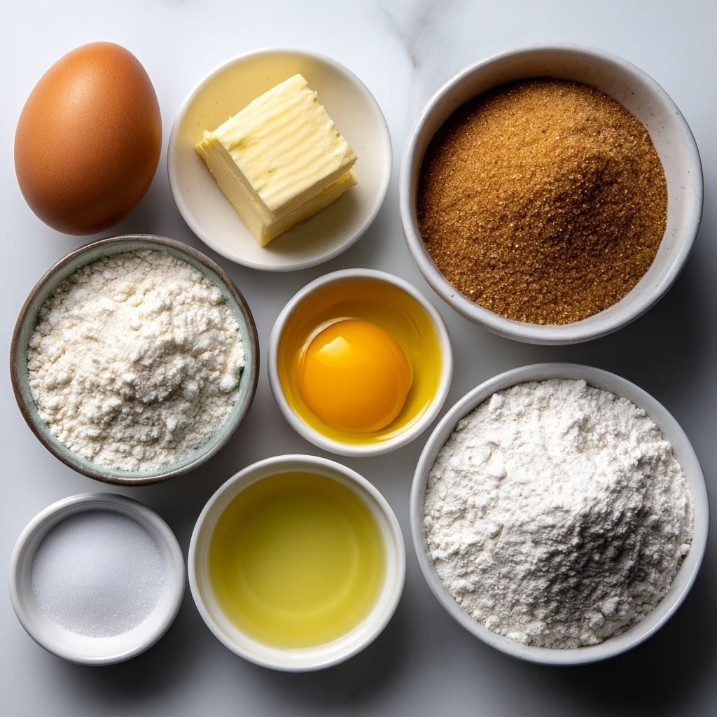 Flat lay of a small mound of all-purpose flour on a simple white ceramic plate, a small white bowl filled with dark cocoa powder, a white ceramic bowl with granulated sugar crystals, two whole brown eggs with clean shells, a small white bowl containing almond milk, a small white bowl with golden vegetable oil, a simple white ceramic cup filled with rich espresso, a white ceramic dish holding smooth mascarpone cheese, and a small white bowl with additional cocoa powder for dusting, all arranged in perfect symmetry and balanced proportion, placed on a clean white marble surface, soft natural light, photo taken with an iPhone, professional food photography style, fresh ingredients, white ceramic bowls, no bottles, no duplicates, no utensils, no packaging --ar 1:1 --v 7 --p m7354639359234015250 — Decadent Chocolate Tiramisu Cupcakes, Chocolate Tiramisu Cupcakes, Easy Chocolate Cupcakes, Coffee-flavored Cupcake Recipe, Fancy dessert for gatherings