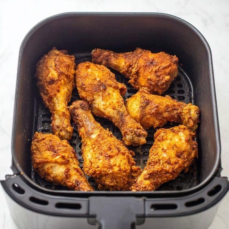 Air Fryer KFC-Inspired Buttermilk Chicken Drumsticks Recipe
