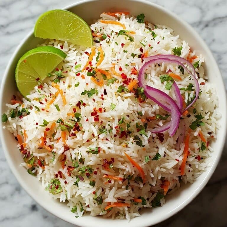 Tropical Coconut Pepper Rice Recipe