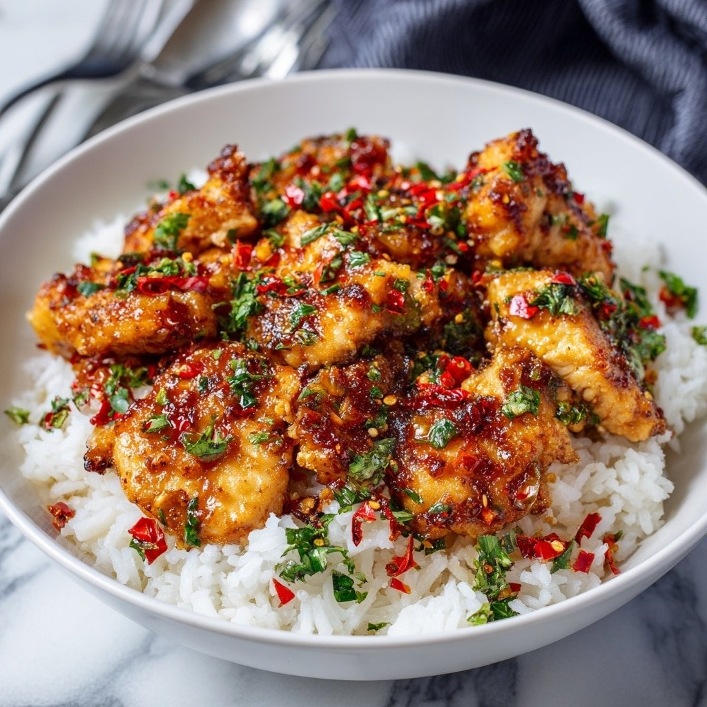 Sticky Honey Garlic Chicken Thighs Recipe